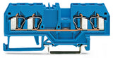 WAGO Reihenklemme 0,08-2,5qmm 1Etage 4kl Serie 280 280-834 bl 20A TS35