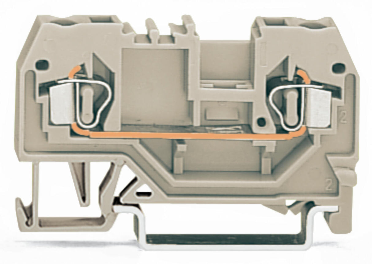 WAGO Reihenklemme 1Etage 2kl lgr 23A Serie 280 280-992 TS35