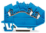WAGO Reihenklemme 0,08-2,5qmm 1Etage 3kl Serie 780 780-651 bl 24A TS35