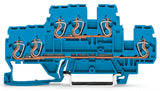 WAGO Reihenklemme 2Etagen 3kl bl 24A Serie 870 870-534 TS35