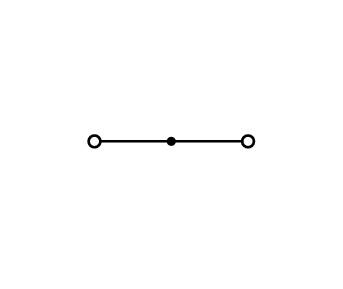 WAGO Reihenklemme 0,08-2,5qmm 1Etage 2kl Serie 280 280-901 gr 24A TS35