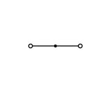 WAGO Reihenklemme 0,08-2,5qmm 1Etage 2kl Serie 280 280-901 gr 24A TS35