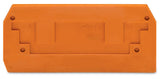 WAGO Abschl/Zwischenplatte rastb or Serie 284 284-328