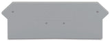 WAGO Abschl/Zwischenplatte rastb gr Serie 279 279-316