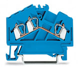 WAGO Reihenklemme 0,08-2,5qmm 1Etage 3kl Serie 280 280-651 bl 24A TS35