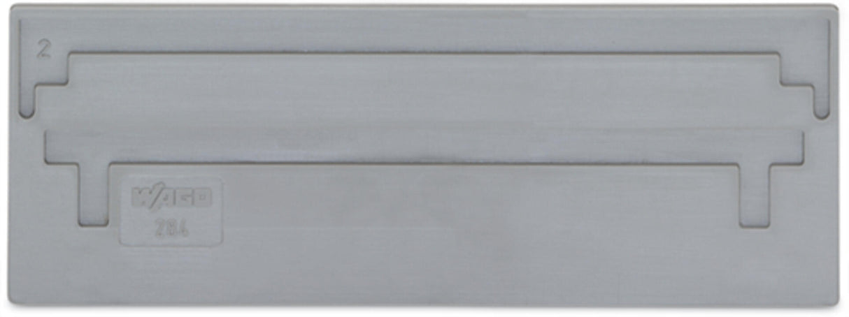 WAGO Zwischenplatte rastb gr Serie 284 284-309