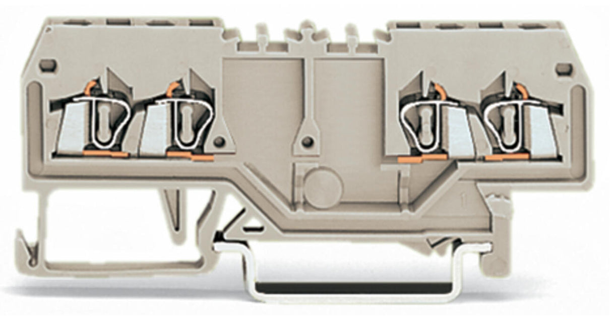 WAGO Reihenklemme 1Etage 4kl lgr 15A Serie 279 279-995 TS35