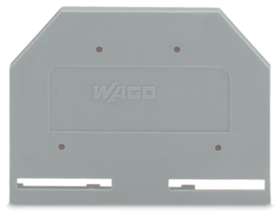 WAGO Abschl/Zwischenplatte rastb gr Serie 281 281-301