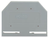 WAGO Abschl/Zwischenplatte rastb gr Serie 281 281-301