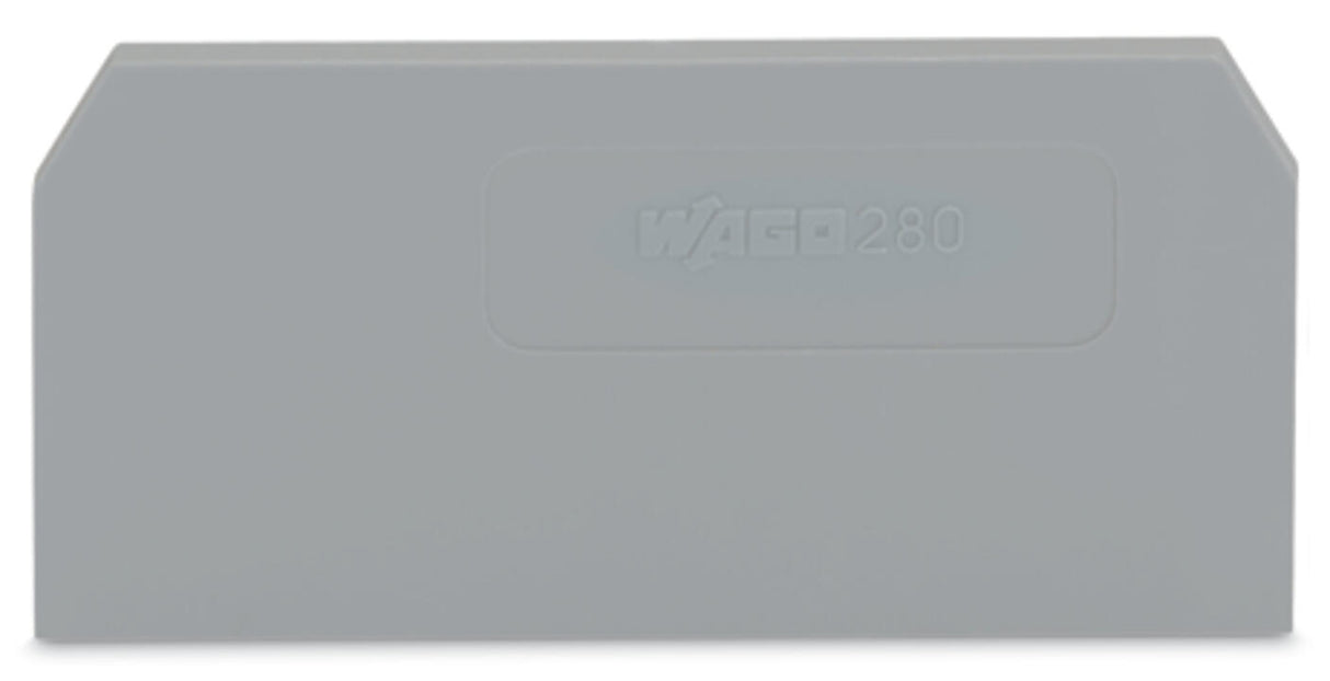 WAGO Abschl/Zwischenplatte rastb gr Serie 280 280-308