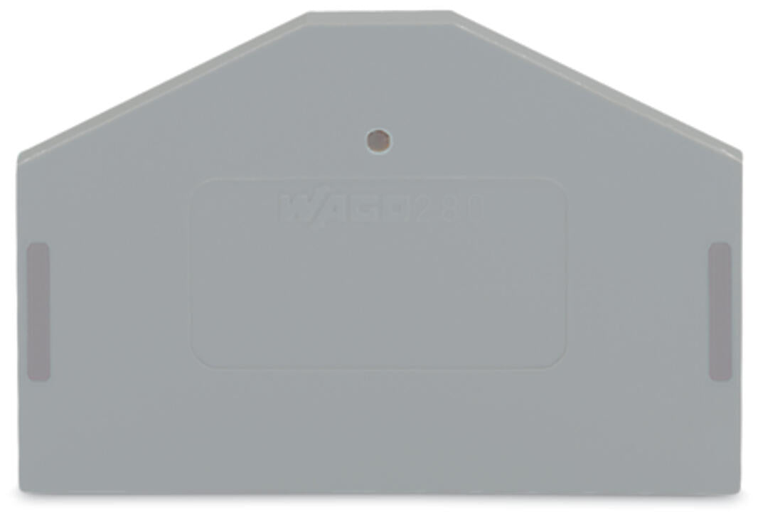 WAGO Abschl/Zwischenplatte rastb gr Serie 280 280-312