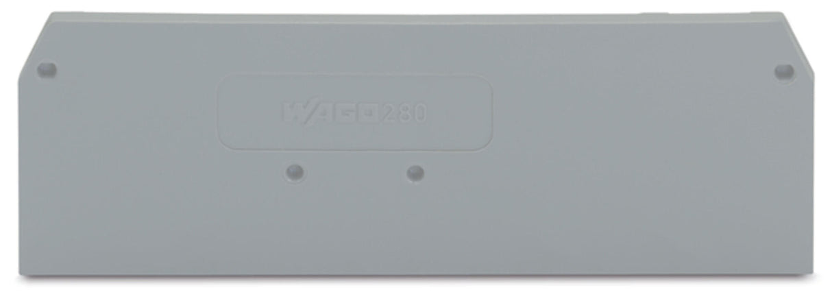 WAGO Abschl/Zwischenplatte rastb gr Serie 280 280-314