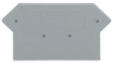 WAGO Abschl/Zwischenplatte rastb gr Serie 280 280-330