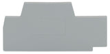 WAGO Abschl/Zwischenplatte rastb gr Serie 280 280-342