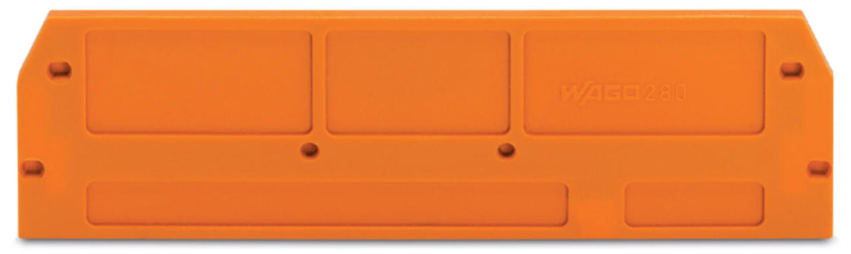 WAGO Abschl/Zwischenplatte rastb or Serie 280 280-373