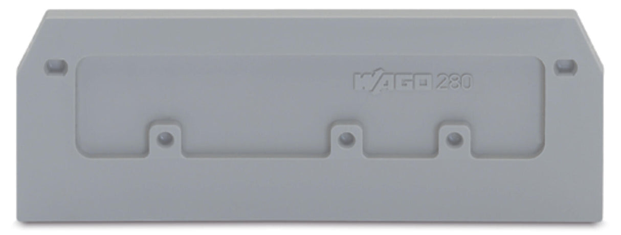 WAGO Abschl/Zwischenplatte rastb gr Serie 280 280-374
