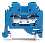 WAGO Reihenklemme 0,08-4qmm 1Etage 2kl Serie 281 281-104 bl 32A TS35