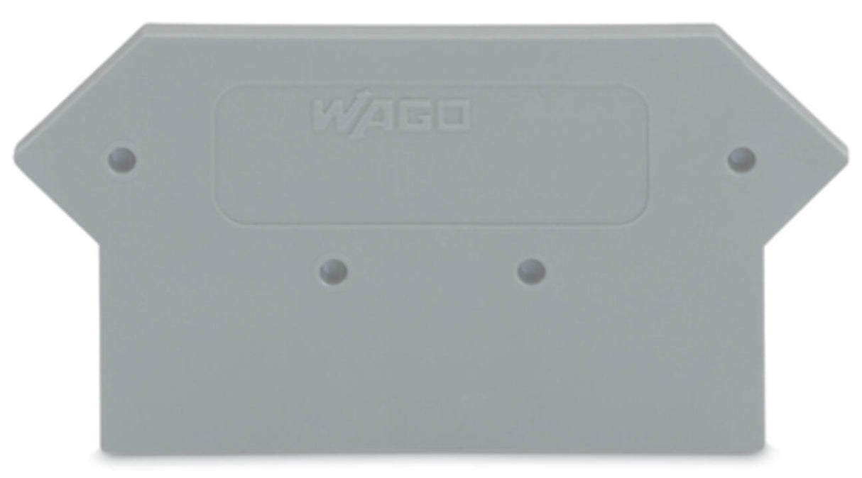 WAGO Abschl/Zwischenplatte rastb gr Serie 281 281-316