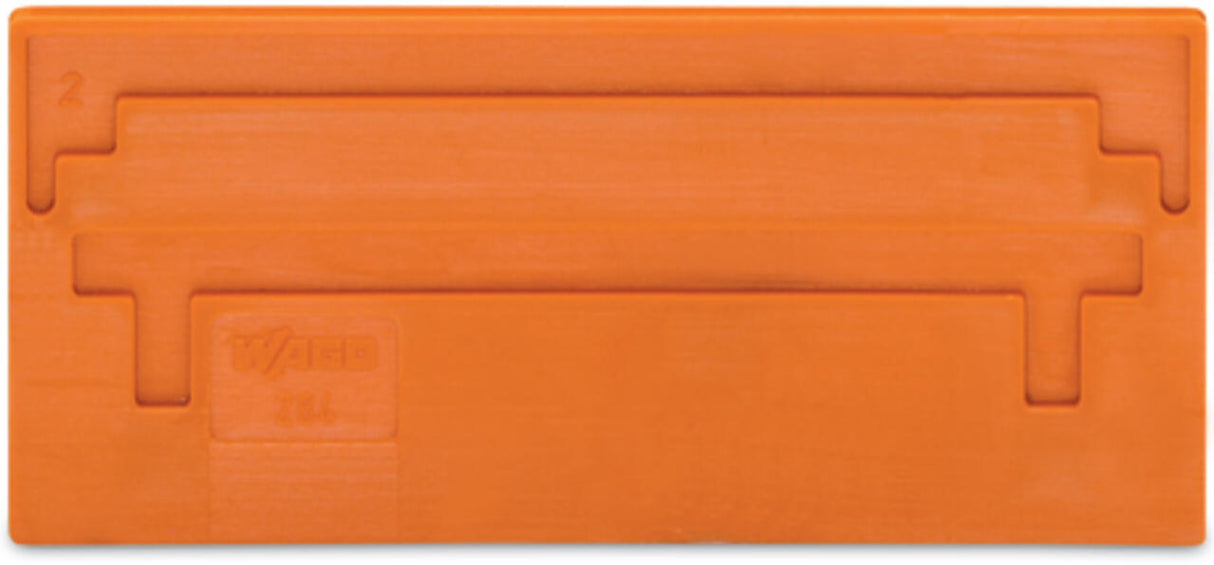 WAGO Zwischenplatte rastb or Serie 284 284-329