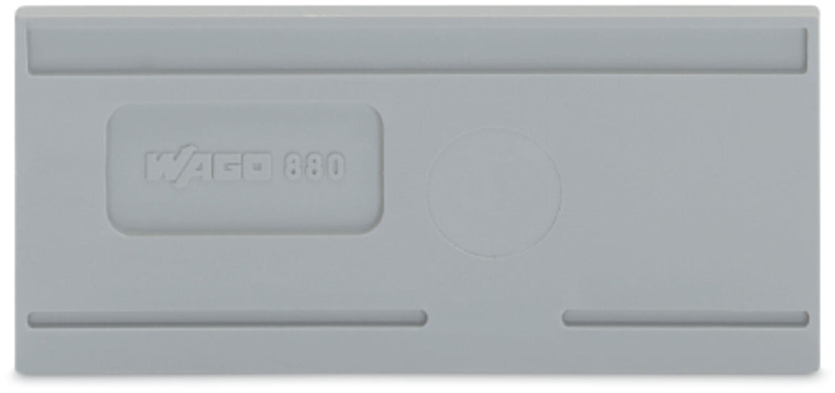 WAGO Zwischenplatte rastb gr Serie 880 880-326