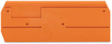 WAGO Abschl/Zwischenplatte rastb or Serie 880 880-339