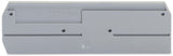WAGO Abschl/Zwischenplatte rastb gr Serie 880 880-344