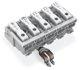 WAGO Klemmleiste 0,5-2,5qmm 24A 5p 50mm Serie 294 294-4315 Thermopl ws Federzug