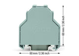 WAGO Endklammer/halter Kst TS35 Serie 249 249-197 schraublos