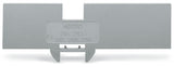 WAGO Abschlussplatte rastb or Serie 284 284-346
