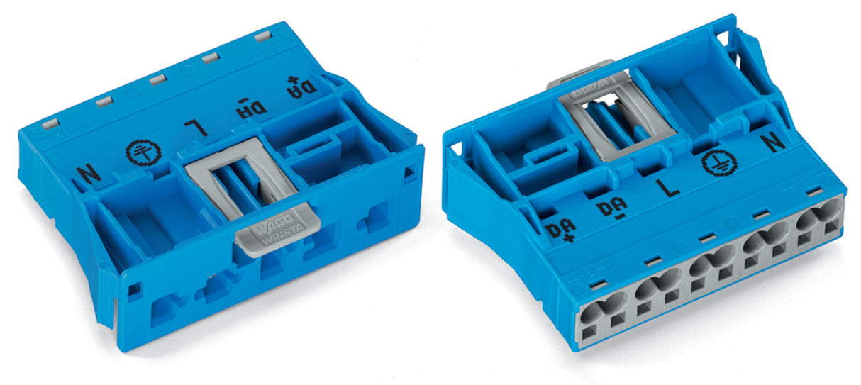 WAGO Gerätestecker 5p ger Snap/schraub Serie 770 770-2115 Federzug 400V 25A