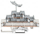 WAGO Reihenklemme 0,08-2,5qmm 3Etagen Serie 280 280-548 2kl gr/ws 20A TS35