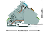 WAGO Initiator/Aktor-Klemme 2Etagen 20A Serie 280 280-577 0,08-2,5qmm