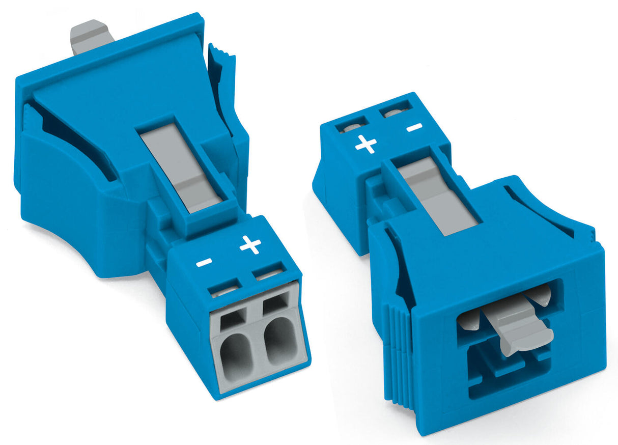 WAGO Gerätestecker 2p ger Snap/schraub Serie 890 890-2112 Federzug 250V 16A
