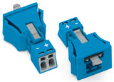 WAGO Gerätestecker 2p ger Snap/schraub Serie 890 890-2112 Federzug 250V 16A