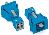 WAGO Gerätebuchse 2p ger Snap/schraub Serie 890 890-2102 Federzug 250V 16A