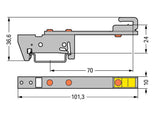 WAGO Sammelschienenträger 1p Serie 790 790-300