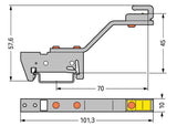 WAGO Sammelschienenträger 1p Serie 790 790-301