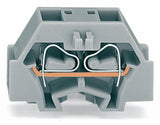 WAGO Klemmleiste 0,08-1,5qmm 18A 1p 8mm 260-333 Thermopl lgr Federzug