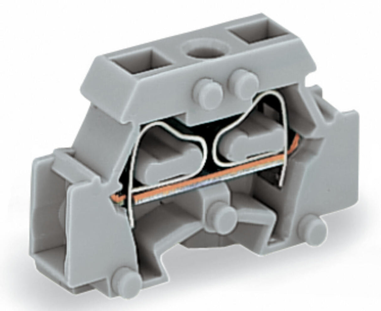 WAGO Klemmleiste 0,08-2,5qmm 24A 1p 6mm Serie 261 261-411/341-000 Thermopl gr