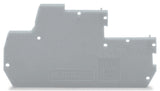 WAGO Abschl/Zwischenplatte rastb gr Serie 870 870-118