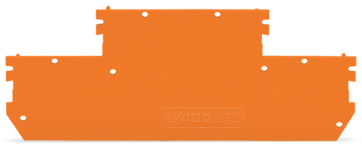 WAGO Abschl/Zwischenplatte rastb or Serie 870 870-169