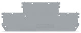 WAGO Abschl/Zwischenplatte rastb gr Serie 870 870-168