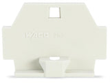 WAGO Abschlussplatte rastb lgr Serie 262 262-363