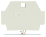 WAGO Abschlussplatte rastb lgr Serie 262 262-373