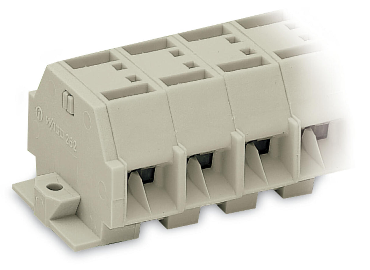 WAGO Klemmleiste 0,5-4qmm 30A 10p lgr Serie 262 262-290 Thermopl 124,4mm