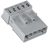 WAGO Steckverbinder Gebäude Stecker 5p Serie 890 890-255 Federzug 400V 16A