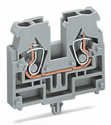 WAGO Klemmleiste 0,08-2,5qmm 24A 1p 5mm Serie 869 869-311 Thermopl gr Federzug