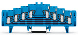 WAGO Reihenklemme 0,08-1,5qmm 4Etagen bl Serie 727 727-234/021-000 4kl 12A TS35
