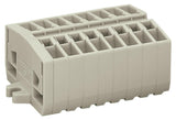 WAGO Klemmleiste 0,08-2,5qmm 24A 8p 64mm Serie 264 264-138 Thermopl lgr Federzug