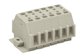 WAGO Klemmleiste 0,5-4qmm 23A 6p 56,5mm Serie 262 262-136 Thermopl lgr Federzug